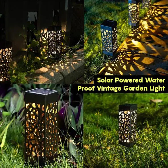 Solar Powered Waterproof Vintage Garden Light SJB-DIAMOND ELITES