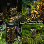 Solar Powered Waterproof Vintage Garden Light SJB-DIAMOND ELITES