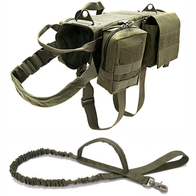 Tactical Military Dog Harness SJB-DIAMOND ELITES