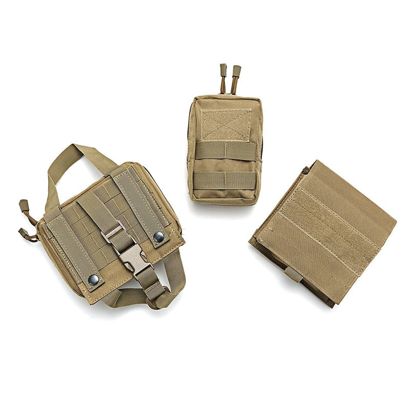 Tactical Military Dog Harness SJB-DIAMOND ELITES