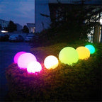 Waterproof Garden Ball LED Lights - Color Changing Outdoor Decor SJB-DIAMOND ELITES