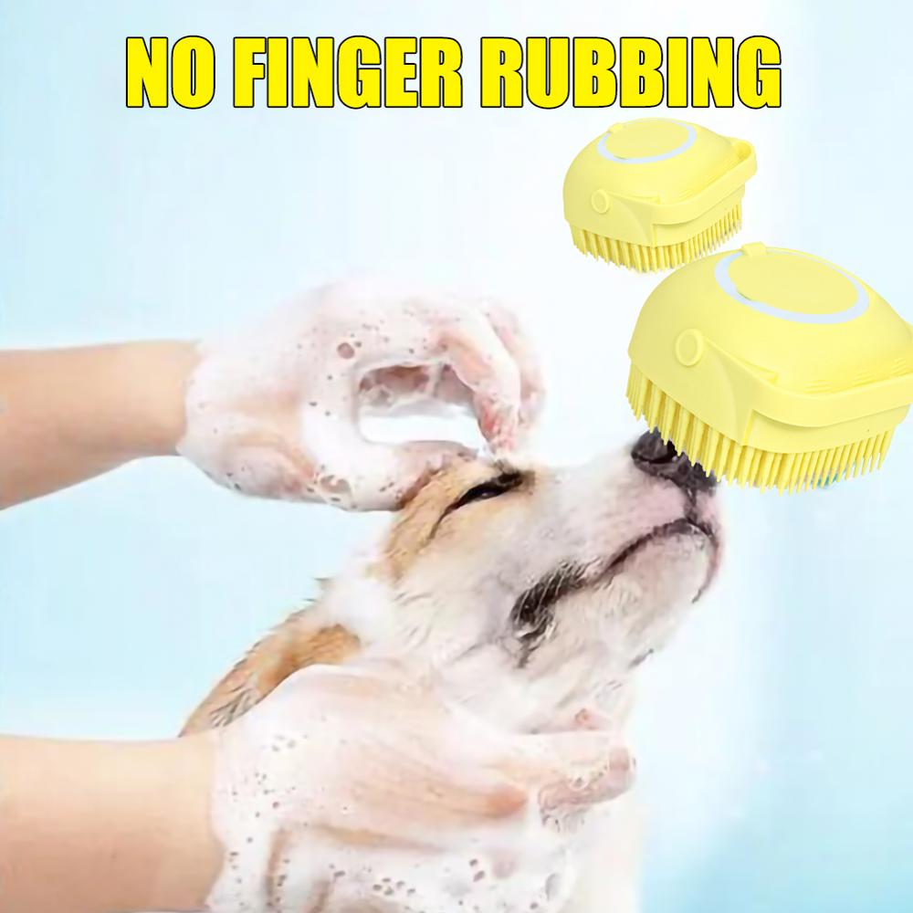 Cute Dog Bath Brush SJB-DIAMOND ELITES