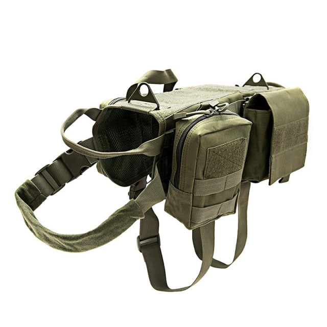 Tactical Military Dog Harness SJB-DIAMOND ELITES