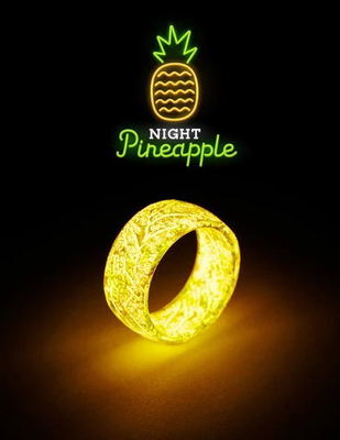 Unisex Luminous Rings - Glow in the Dark Resin Rings for Men & Women SJB-DIAMOND ELITES