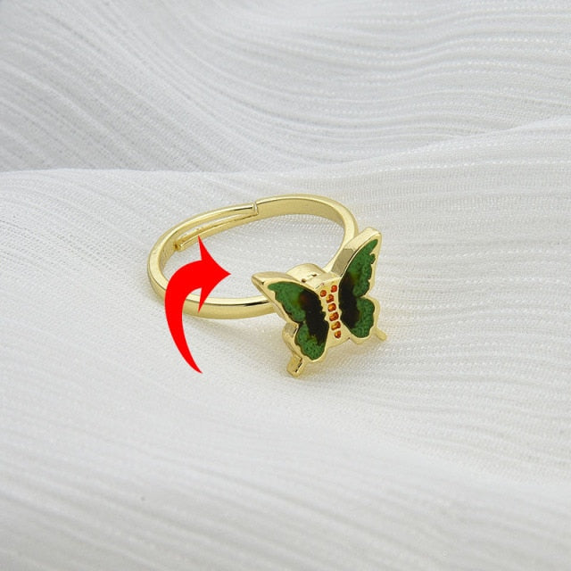 Fidget Spinner Rotatable Ring For Women SJB-DIAMOND ELITES