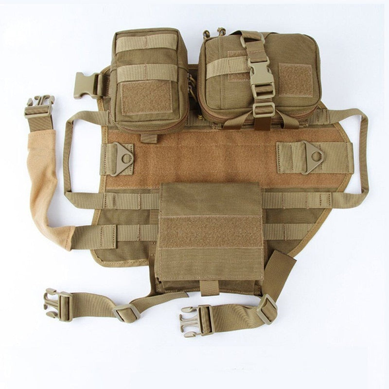 Tactical Military Dog Harness SJB-DIAMOND ELITES