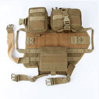 Tactical Military Dog Harness SJB-DIAMOND ELITES