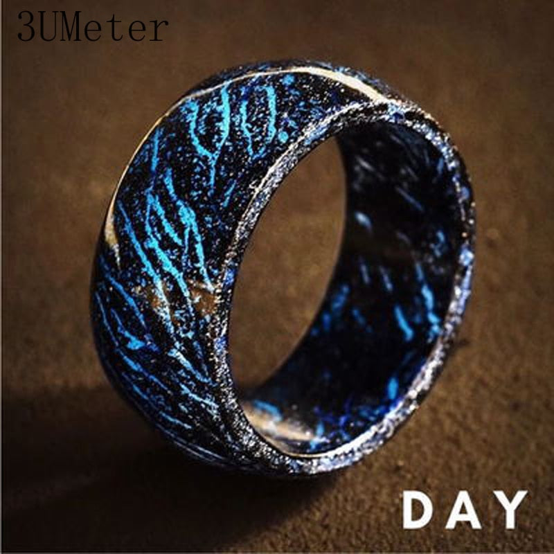Unisex Luminous Rings - Glow in the Dark Resin Rings for Men & Women SJB-DIAMOND ELITES