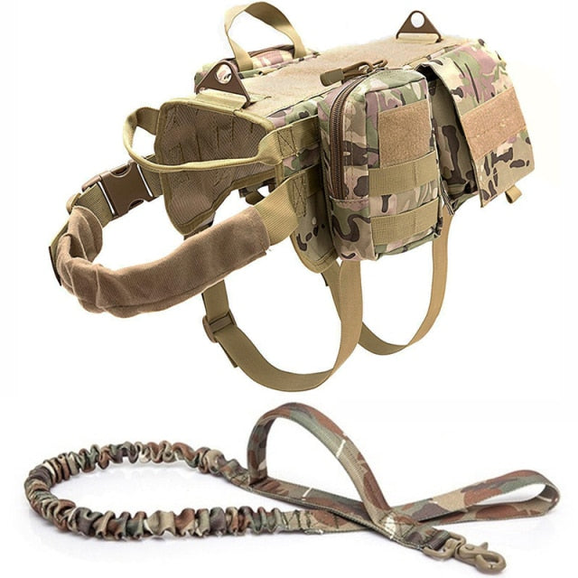 Tactical Military Dog Harness SJB-DIAMOND ELITES
