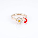 Fidget Spinner Rotatable Ring For Women SJB-DIAMOND ELITES