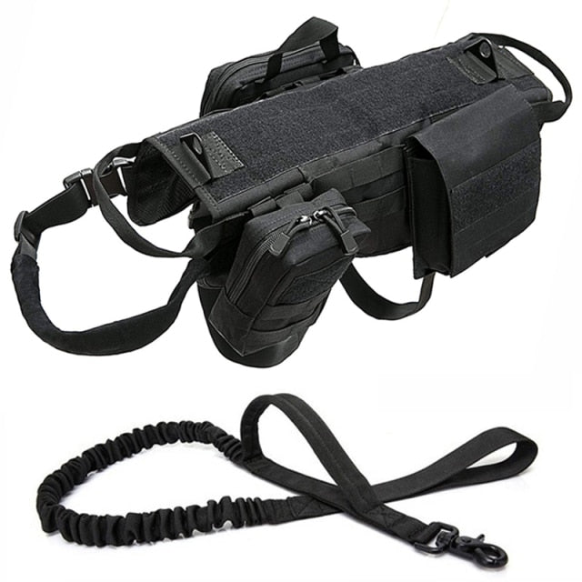 Tactical Military Dog Harness SJB-DIAMOND ELITES