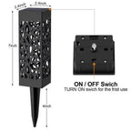 Solar Powered Waterproof Vintage Garden Light SJB-DIAMOND ELITES