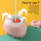 Soft Silicone Dog Brush SJB-DIAMOND ELITES