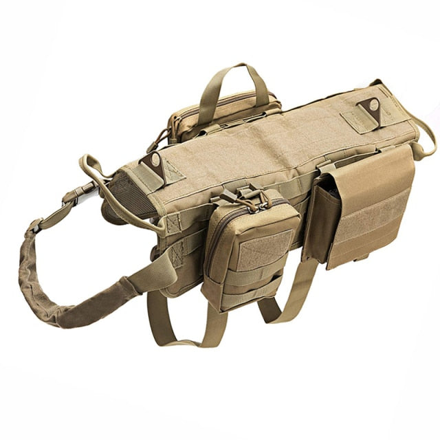 Tactical Military Dog Harness SJB-DIAMOND ELITES